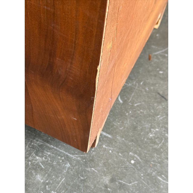 1960s Pair of Lane Brutalist Mid Century Modern Style Nightstands For Sale - Image 12 of 15