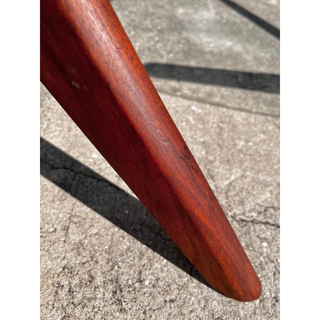 Wood Adrian Pearsall Pair of ‘Jacks’ Side Tables | Mid Century Modern For Sale - Image 7 of 12