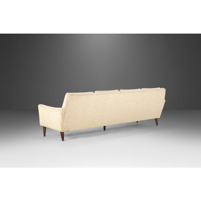 Cream Folke Ohlsson for DUX Mid-Century Sofa in Original Fabric, circa 1960's For Sale - Image 8 of 13