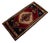1970 Hand Knotted Small Turkish Rug Entry Decor Kitchen Mat - 1′8″ × 3′4″ For Sale - Image 6 of 12