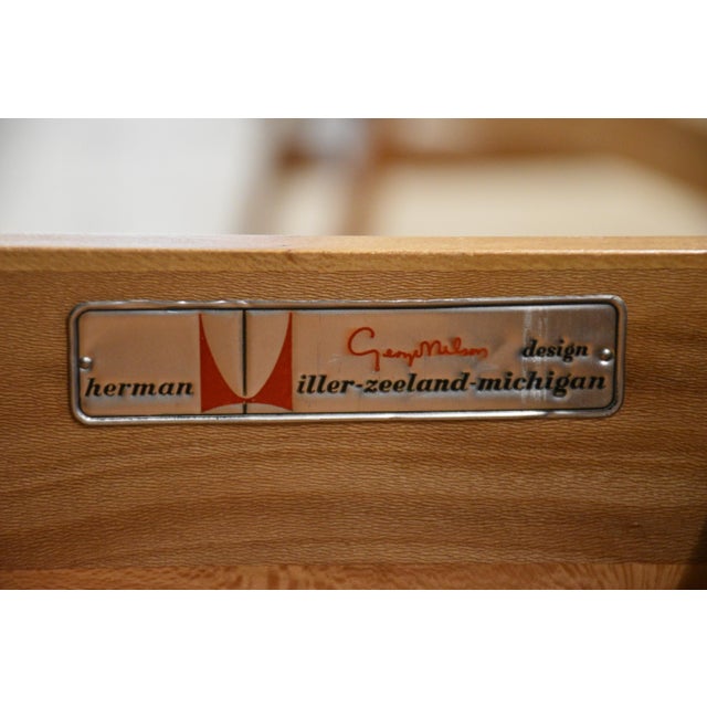 1950s Refinished George Nelson for Herman Miller Walnut Dresser For Sale - Image 11 of 11