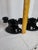Vintage lL.E. Smith Art Glass Double Candleholders For Sale - Image 4 of 6
