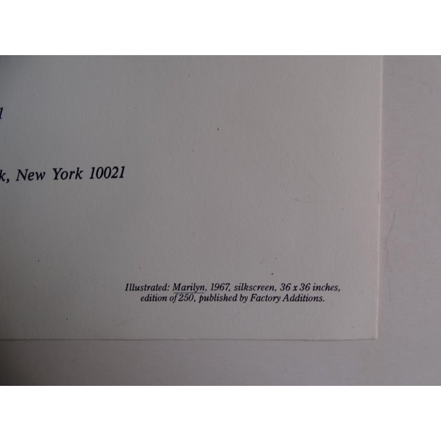 Andy Warhol, Marilyn, 1981, Offset lithograph For Sale - Image 3 of 13