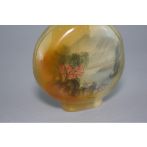Agate Snuff Bottle, China, Late 19th Century For Sale - Image 8 of 11