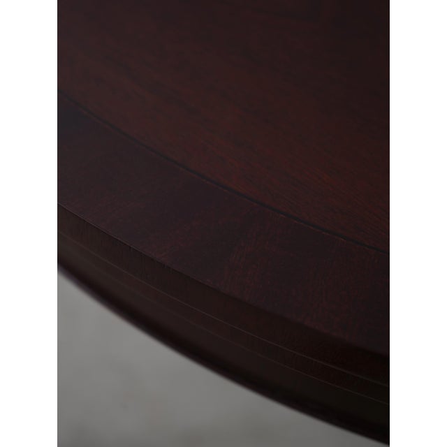 Wood Baker Federal Style Inlaid Mahogany Nesting Tables For Sale - Image 7 of 14