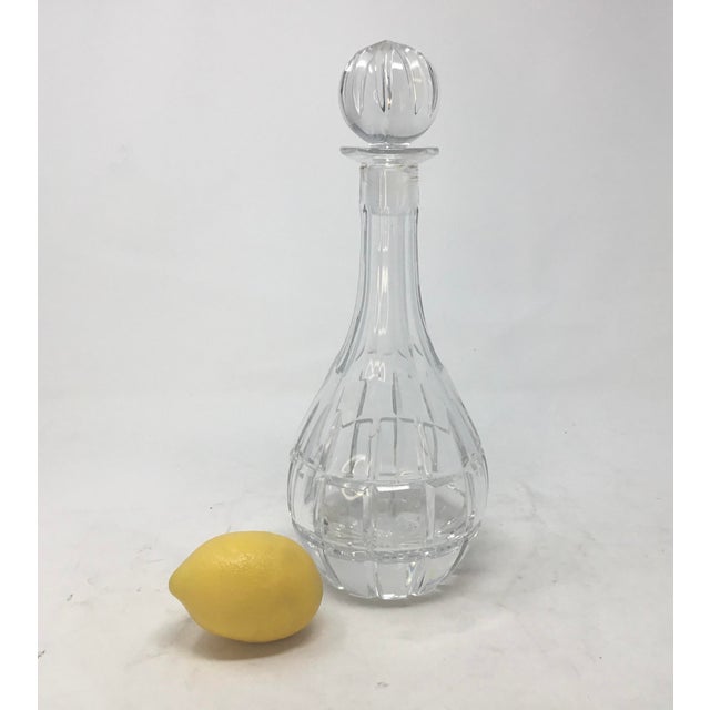 Mid-Century Modern 1980s Waterford Lismore Crystal Spirits Decanter For Sale - Image 3 of 7