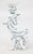 1930s Dutch Delft Faience Dragon Candlesticks, Circa 1930 - A Pair For Sale - Image 5 of 12