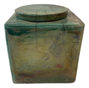 Enameled Ceramic Box by J Gallart