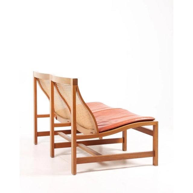 Magnus Olesen Mid-Century Danish Mahogany & Leather Sofa by Rud Thygesen & Johnny Sørensen for Magnus Olesen For Sale - Image 4 of 10