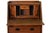 Arts and Crafts Mission Solid Oak Secretary Desk - Dark Brown For Sale - Image 4 of 9