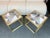 Antonio Cagianelli Contemporary Brass Cube Tables - a Pair For Sale - Image 6 of 13