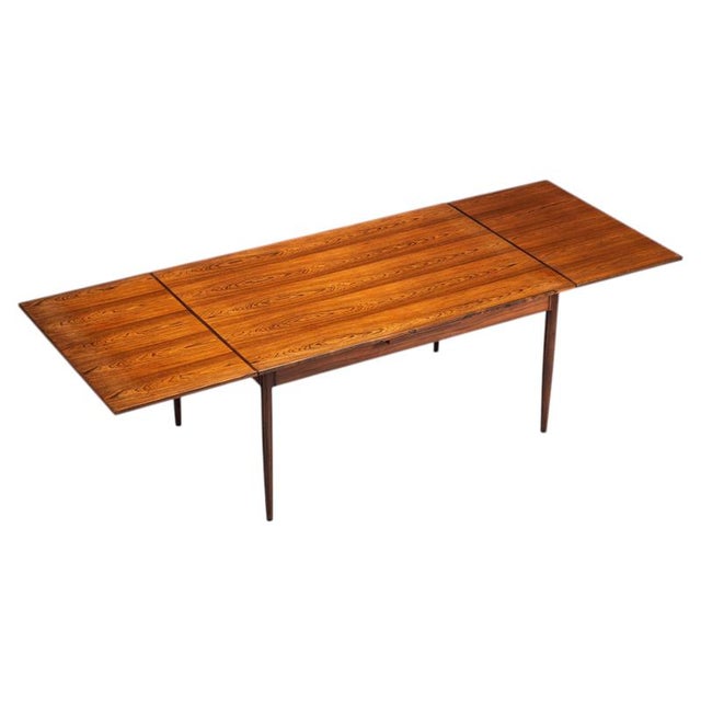 Large Extendable Dining Table in Rosewood by J.L. Møllers, Denmark, 1960 For Sale - Image 18 of 18