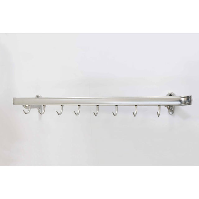Silver Vintage Industrial Aluminum Wardrobe, 1960s For Sale - Image 8 of 8
