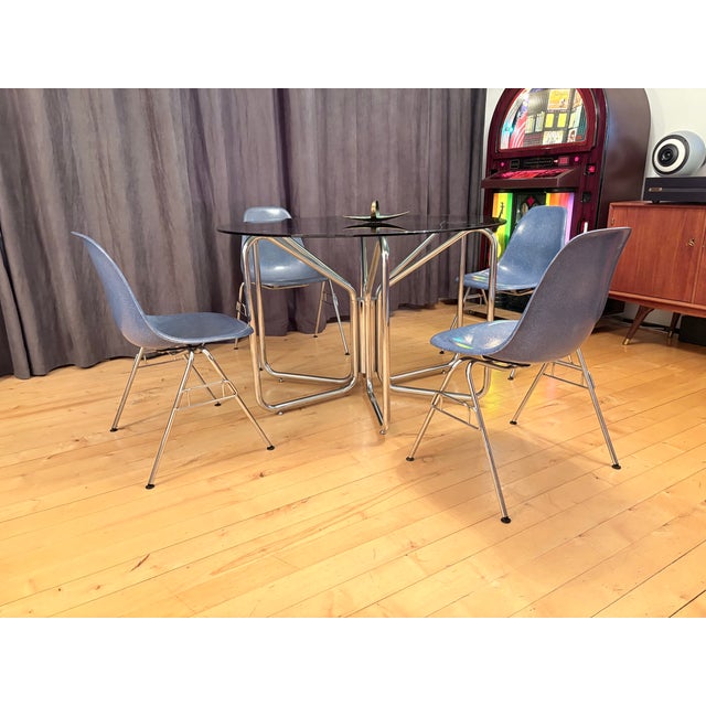 DSS Chairs in Fiberglass by Charles and Ray Eames for Herman Miller, 1970s, Set of 4 For Sale - Image 15 of 18