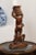 French French Napoléon III 1860s Carved Walnut Sculpture of a Putto Carrying a Vessel For Sale - Image 3 of 13