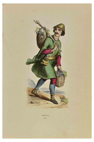 Auguste Wahlen, Mingrelien, Lithograph, 1844