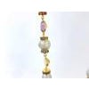 Bochic "Capri" Vintage Pearl, Sapphire, Ruby Necklace 18K Gold & Silver For Sale - Image 16 of 18
