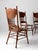 Vintage Oak Dining Chairs Set of 5 For Sale - Image 13 of 18