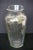 Lovely delicate Art Nouveau clear glass vase with delicate sterling silver overlay with a Classic fanciful design all...