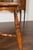 English 1860s Cricket Table with Turned Legs and Circular Sycamore Top For Sale - Image 12 of 12