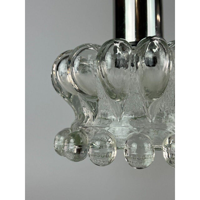 Mid-Century Space Age Hanging Lamp in Bubble Glass, 1970s For Sale - Image 11 of 16