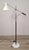 Angelo Lelii (Lelli) for Arredoluce Single-Arm White Adjustable Floor Lamp For Sale In Miami - Image 6 of 12