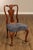 Traditional Georgian Style Set of Ten Carved Burlwood Dining Chairs For Sale - Image 3 of 18