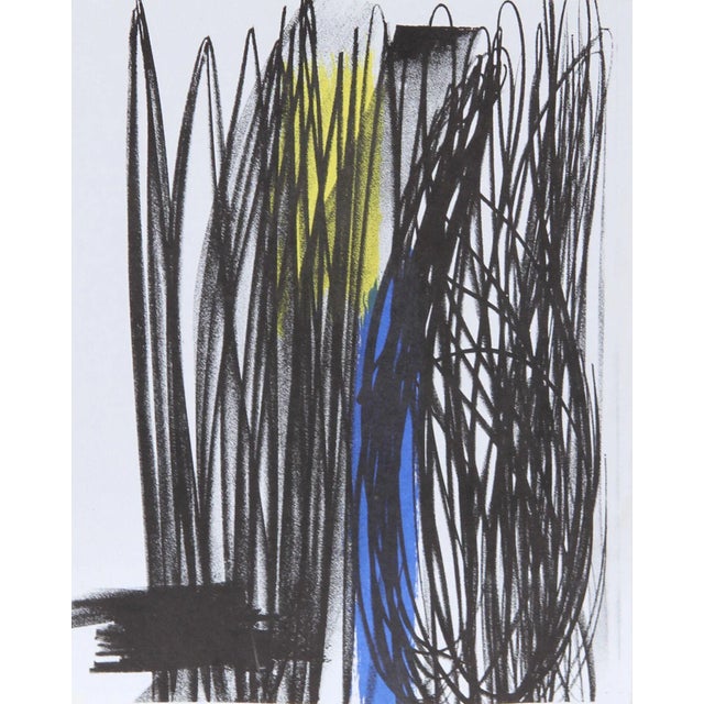 Artist: Hans Hartung, French (1904 - 1989). Title: XX Siecle no. 41. Year: 1973. Medium: Lithograph. Size: 13 in. x 10 in....