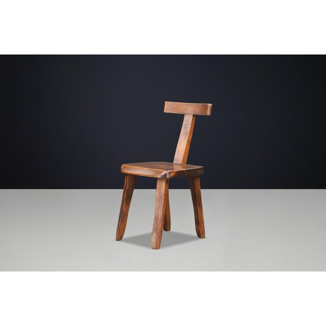Mountain T Dining Chairs from Aranjou, France, 1970s, Set of 8 For Sale - Image 10 of 13