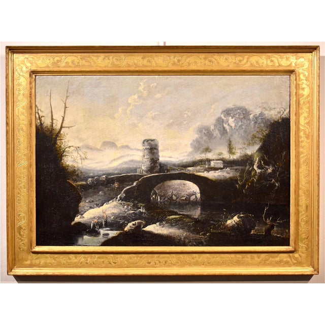 Landscape De Jode Marina Dipointo 17th century Oil on canvas Flemish school Old masters This piece is attributed to the...