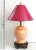 Chinoiserie Lamp Pink Ginger Jar & Shade For Sale - Image 3 of 9