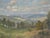 Heinrich Pforr, View of Meißner into the Werra Valley, Oil Painting on Canvas For Sale - Image 9 of 13