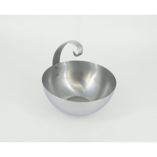 1930s Art Deco Russel Wright for Chase Chrome Ice Bowl/Bucket For Sale In Chicago - Image 6 of 11
