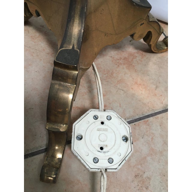 Brass Floor Lamp, 1970s For Sale - Image 6 of 18