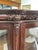 Antique Tiger Oak Curio Cabinet, 4 Shelves, Glass Door, Hand Carved Wood For Sale - Image 10 of 11