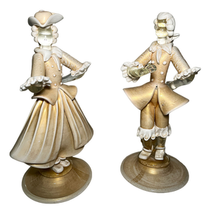Murano Glass Figurines from Cenedese Vetri, Set of 2