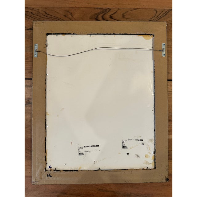 Abstract Expressionism Peter Keil Painting Framed For Sale - Image 3 of 3