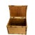 Vintage Tortoiseshell Bamboo and Rattan Storage Box For Sale - Image 11 of 14