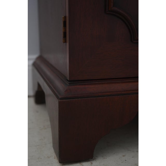 Baker Chippendale Historic Charleston Mahogany China Cabinet For Sale - Image 10 of 18