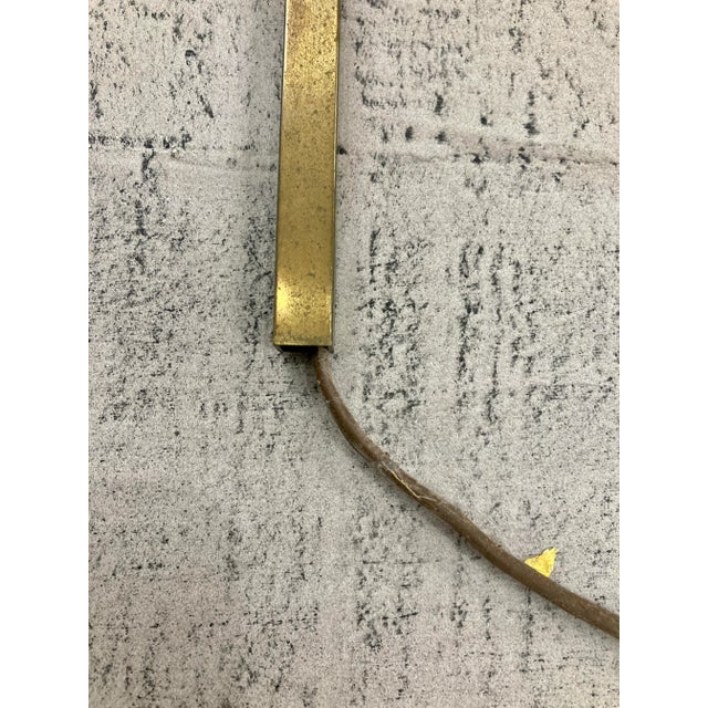 Vintage Brass Wall Sconces Attributed to Tomasso Barbi - a Pair For Sale - Image 9 of 13