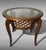 Art Deco Mid 20th Century Paolo Buffa Style Art Deco Italian Walnut Side Table With Beveled Glass Top For Sale - Image 3 of 18