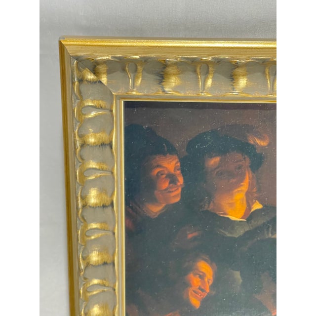 2020s The Mocking of Christ — After Gerrit Van Honthorst, C. 1617 — Linen-Textured Fine Art Print For Sale - Image 5 of 10