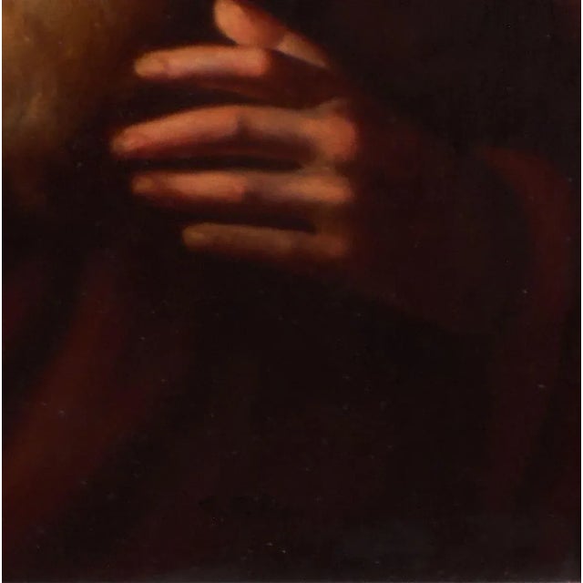 Philosopher, Baroque Neapolitan School, Oil on Canvas For Sale - Image 4 of 7