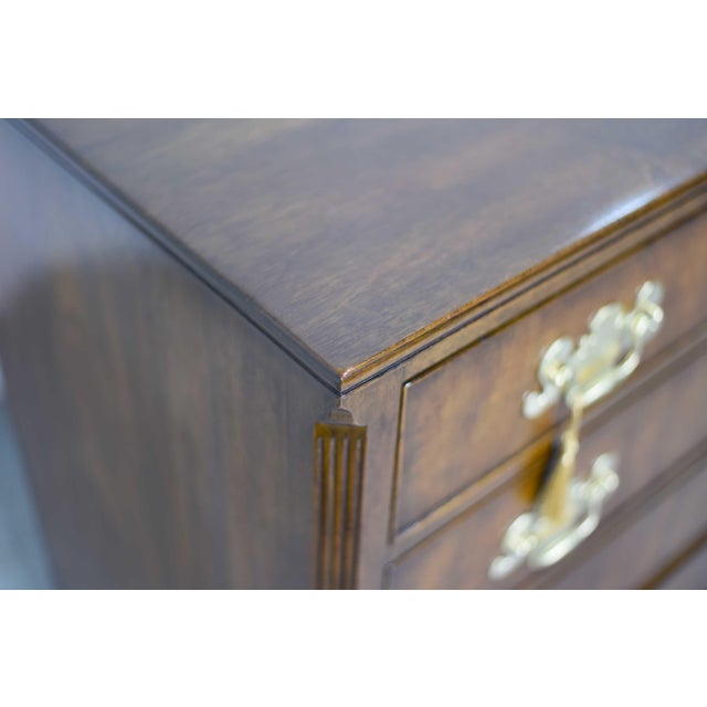 1960s Chippendale Style Mahogany Chest by Kittinger of Buffalo New York For Sale - Image 10 of 14