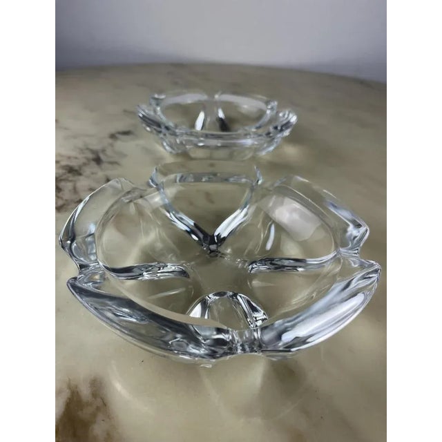 Vintage Glass Ashtrays, Italy, 1980s, Set of 2 For Sale - Image 8 of 9