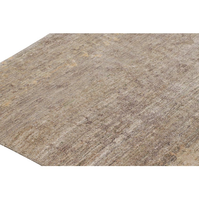 Rug & Kilim’s Contemporary Abstract Rug in Polychromatic Painterly Patterns For Sale In New York - Image 6 of 8