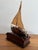 Wood Mid 20th Century Nautical Music Box With Animated Sailboat For Sale - Image 7 of 11