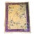 Antique Purple Art Deco Chinese Rug For Sale