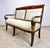 French Antique French Empire Parlor Suite Set Settee & King / Queen Armchairs Restored For Sale - Image 3 of 12