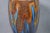 1920s 1920s Belgian Art Deco Thulin Model 1943 Blue Drip Glaze Ceramic Vase For Sale - Image 5 of 11